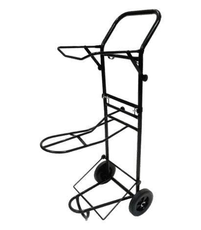 Tugev metallist tallikäru sadulahoidikuga alogo