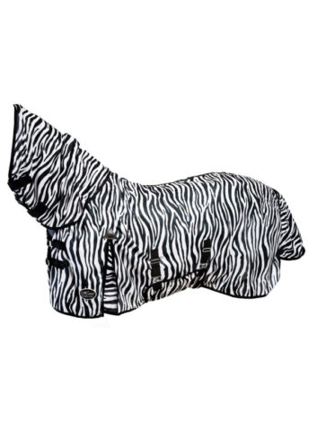 Zebra mustriga hobuse putukatekk